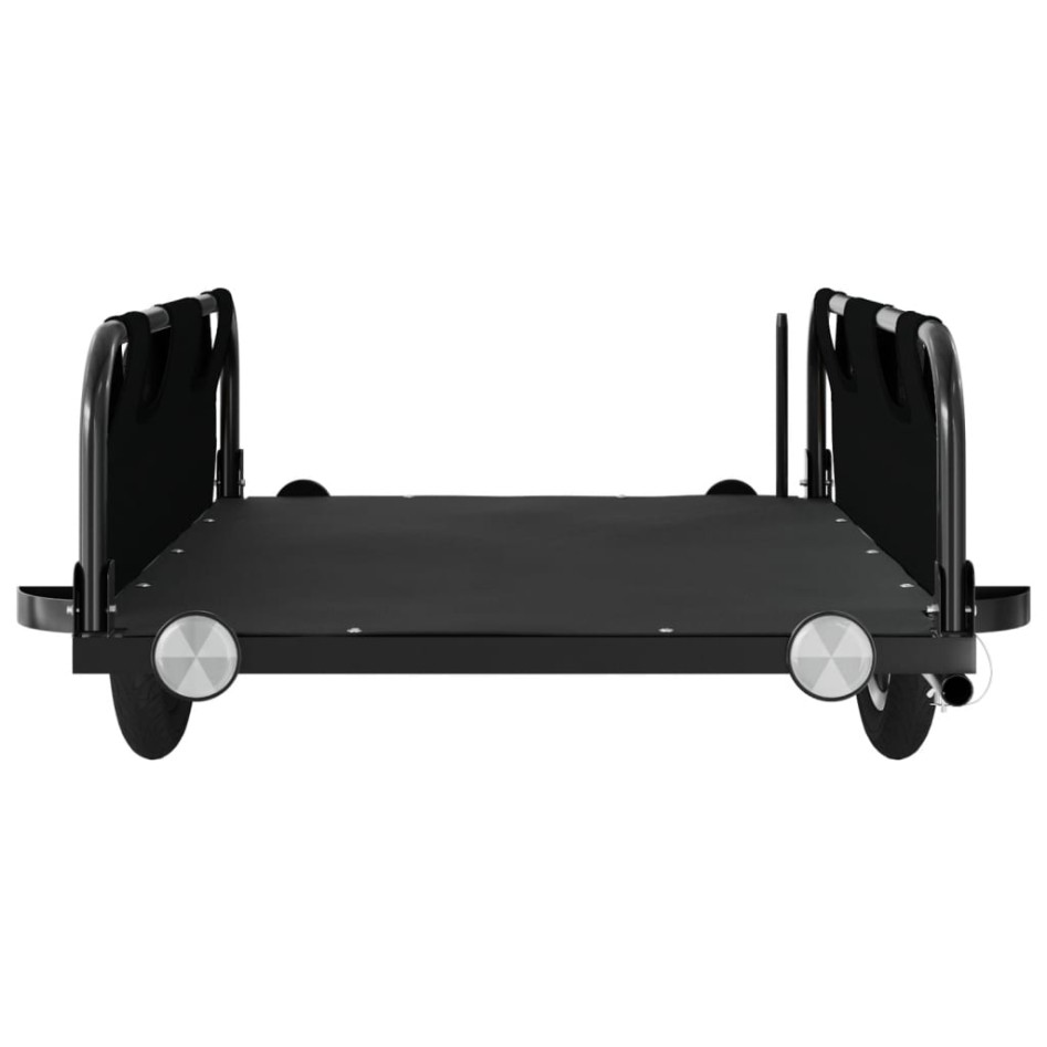 Remolque para bicicletas hierro y tela Oxford