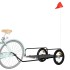 Remolque para bicicletas hierro negro 126x63x34