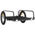 Remolque para bicicletas hierro negro 126x63x34