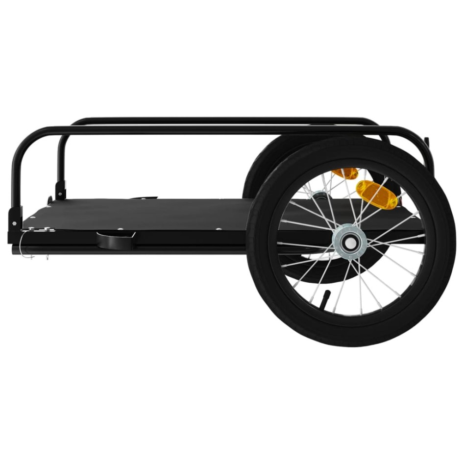 Remolque para bicicletas hierro negro 126x63x34