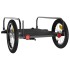Remolque para bicicletas hierro negro 126x63x34