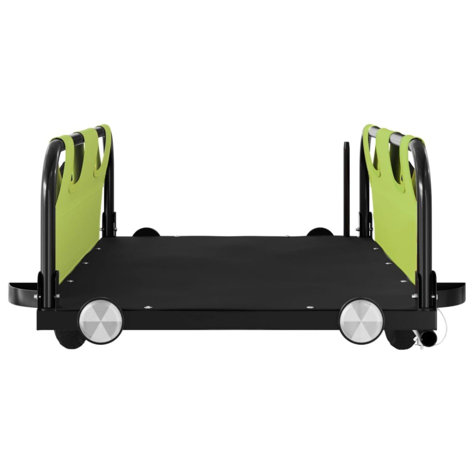 Remolque para bicicletas hierro y tela Oxford