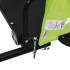 Remolque para bicicletas hierro y tela Oxford