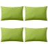 Cojines para exteriores 60x40 cm verde manzana 4