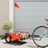 Remolque para bicicletas hierro y tela Oxford