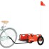 Remolque para bicicletas hierro y tela Oxford