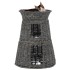 Cestas de gatos 3 uds con cojines sauce natural gris