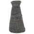 Cestas de gatos 3 uds con cojines sauce natural gris