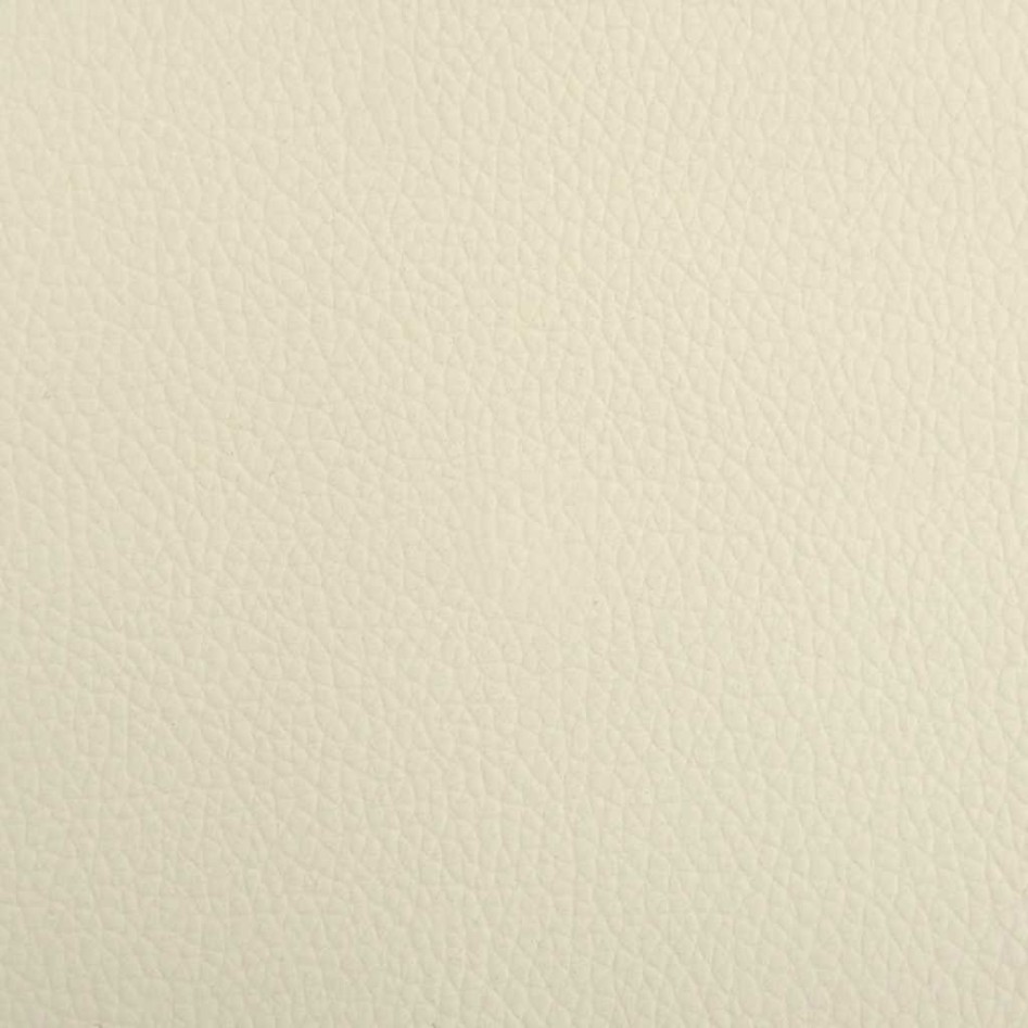 Cama para perros de cuero sintético crema 95x55x30