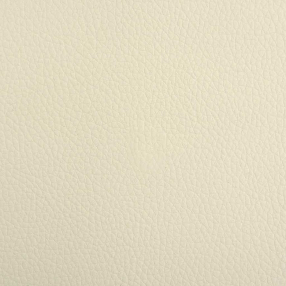 Cama para perros de cuero sintético crema 50x40x30