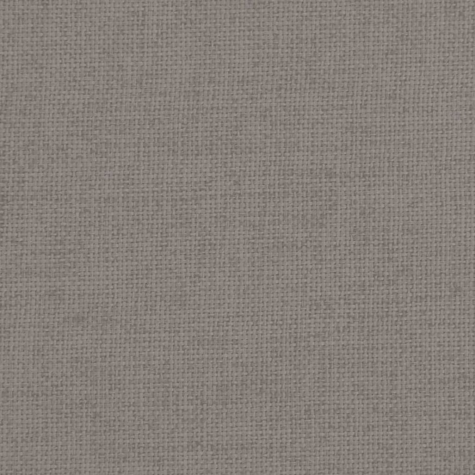 Cama para perros de tela gris taupe 70x40x24