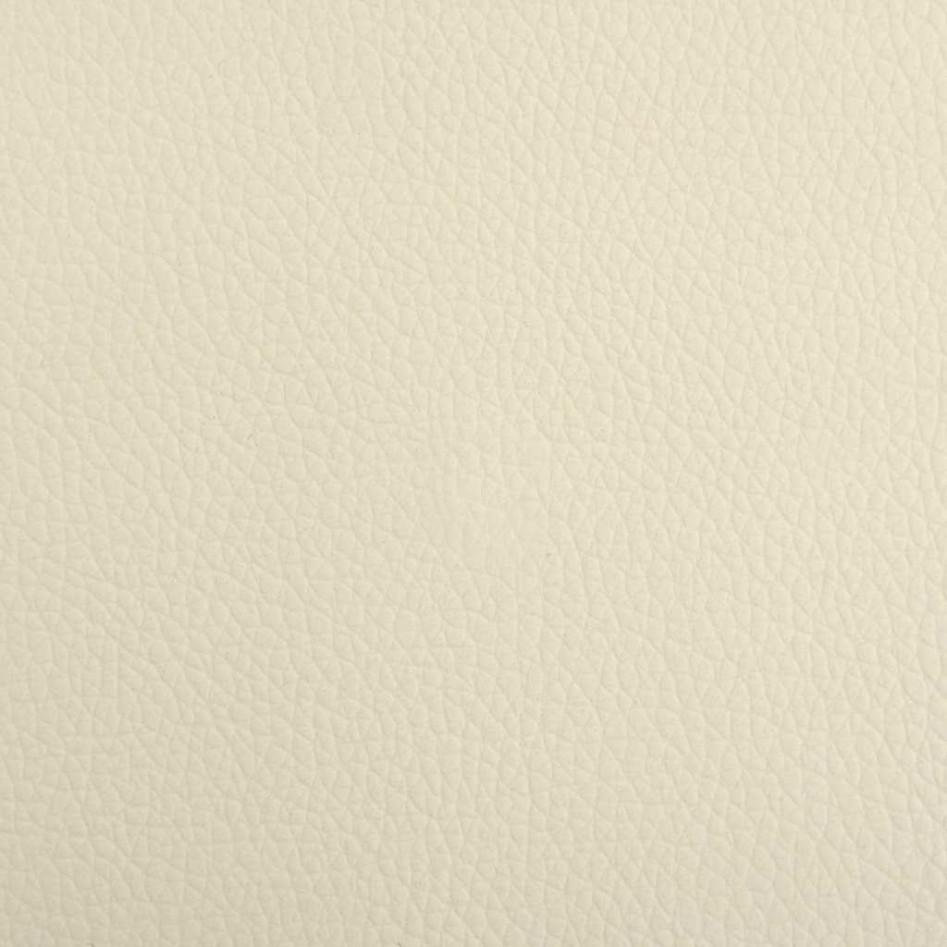 Cama para perros de cuero sintético crema 70x45x30