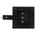 Lámparas solares cuadradas de exterior negras 12 uds LED 12