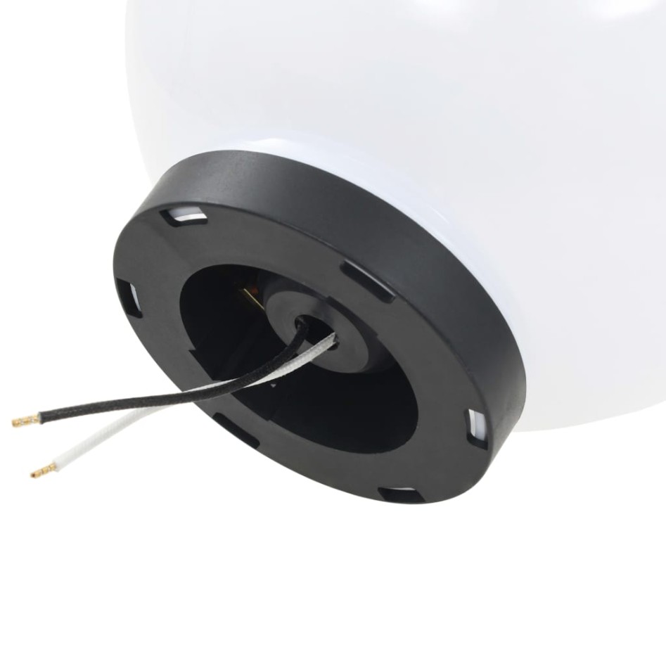 Lámparas de bola LED 4 unidades esféricas PMMA 20