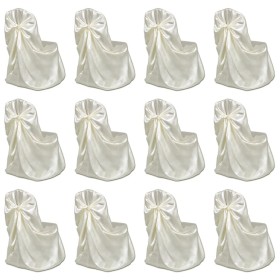 Funda de silla para banquete de boda 12 unidades