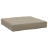 Cojines para palets 3 unidades tela Oxford gris