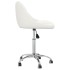Silla de oficina giratoria de cuero sintético