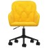 Silla de oficina giratoria de terciopelo