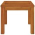 Taburetes de jardín con cojines 2 uds madera acacia 40x40x42