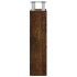 Mueble zapatero madera contrachapada roble ahumado 63x24x104