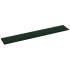Paneles de pared 12 uds terciopelo verde oscuro 90x15 cm