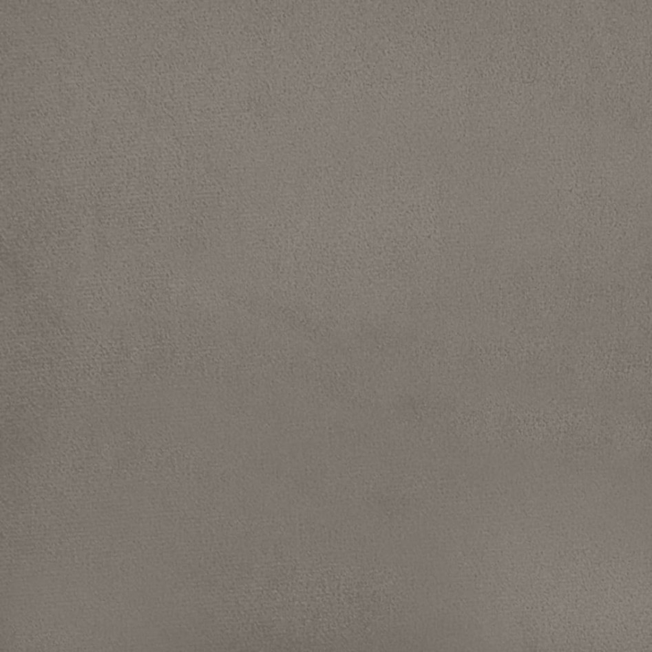 Paneles de pared 12 uds terciopelo gris claro 90x15 cm 1,62