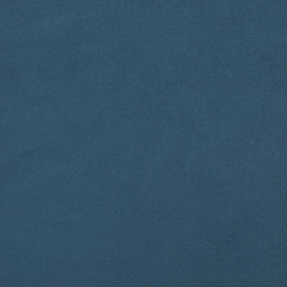 Cabeceros 2 unidades terciopelo azul oscuro 72x5x78/88