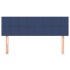 Cabeceros 2 unidades tela azul 72x5x78/88