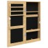Espejo con joyero de pared 30x8,5x67