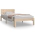 Estructura de cama individual sin colchón 90x190
