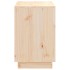 Mueble zapatero de madera maciza de pino 110x34x52