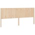 Cabecero de cama madera maciza de pino 205,5x4x100