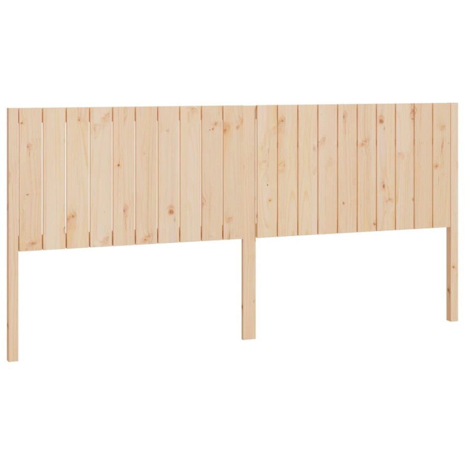 Cabecero de cama madera maciza de pino 205,5x4x100