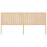 Cabecero de cama madera maciza de pino 205,5x4x100