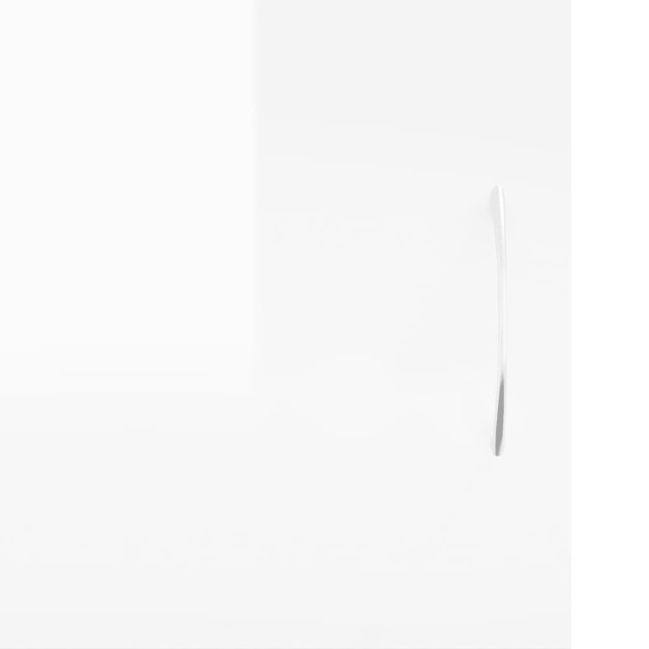 Mueble de TV madera de ingeniería blanco brillo 102x30x37,5