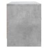 Mueble de TV madera de ingeniería gris hormigón 102x30x37,5