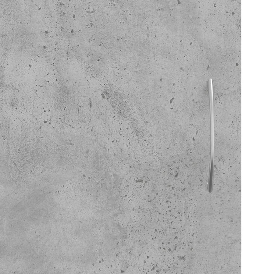 Mueble de TV madera de ingeniería gris hormigón 102x30x37,5