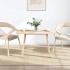 Tablero de mesa rectangular madera maciza de pino 110x55x2,5