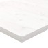 Tablero de mesa rectangular madera de pino blanco 100x50x2,5