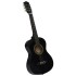 Guitarra clásica principiante y niño con funda negro 1/2