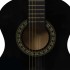 Guitarra clásica principiante y niño con funda negro 1/2