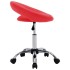 Silla de trabajo con ruedas cuero sintético