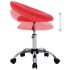 Silla de trabajo con ruedas cuero sintético