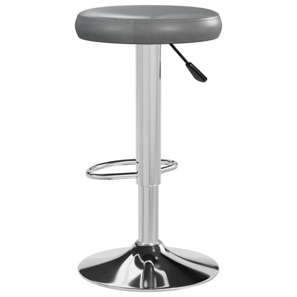 Taburetes de cocina 2 unidades cuero sintético