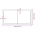Tablero de mesa madera maciza roble sin tratar 120x60x(2-4)