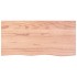 Tablero de mesa madera roble tratada marrón claro 100x50x2