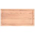Tablero mesa madera roble tratada marrón claro 100x50x(2-6)