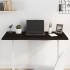 Tablero de mesa madera roble tratada marrón oscuro 100x50x2