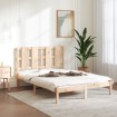 Estructura de cama madera maciza de pino 140x200 cm