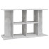 Soporte de acuario madera ingeniería gris hormigón 100x40x60